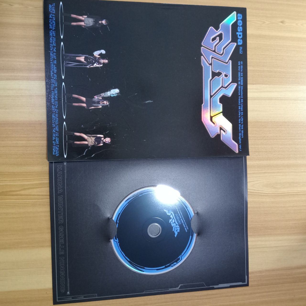 [ONHAND] Unsealed Aespa Girls Kwangya/Real world