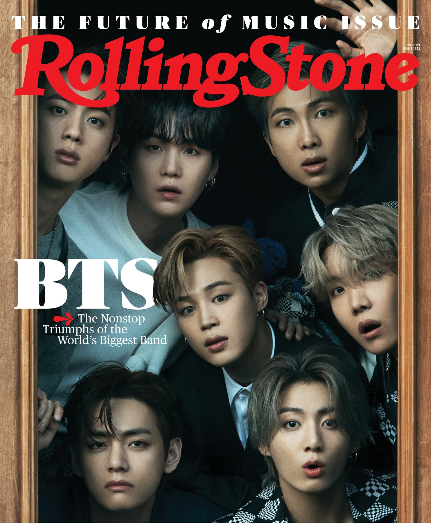 [ONHAND] BTS Rolling Stone Magazine The Nonstop Triumphs of the World's Biggest Band 2021 (Sealed) - Macalde