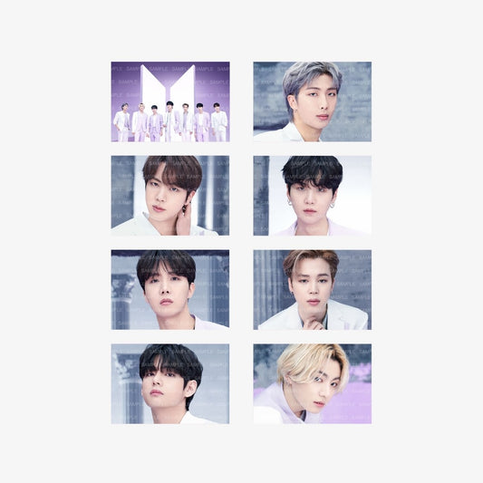 [ONHAND] BTS, THE BEST ALBUM POSTCARDS SET (Purple + Orange) - Macalde