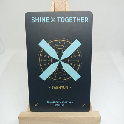 [ONHAND] TXT Taehyun Shine x Together Fanlive DVD Photocard