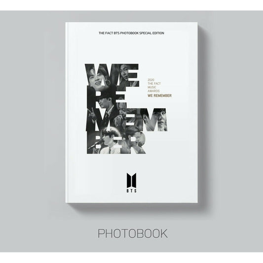 [ONHAND] THE FACT BTS Photobook Special / Limited Edition : WE REMEMBER (Sealed) - Macalde