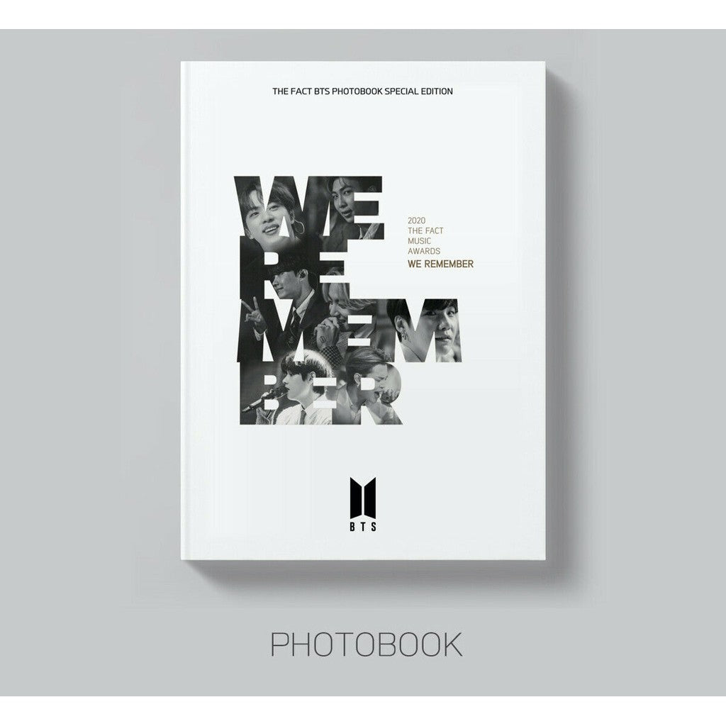 [PRE-ORDER] The Fact BTS Photobook Special: WE REMEMBER Limited Edition (Sealed) - Macalde