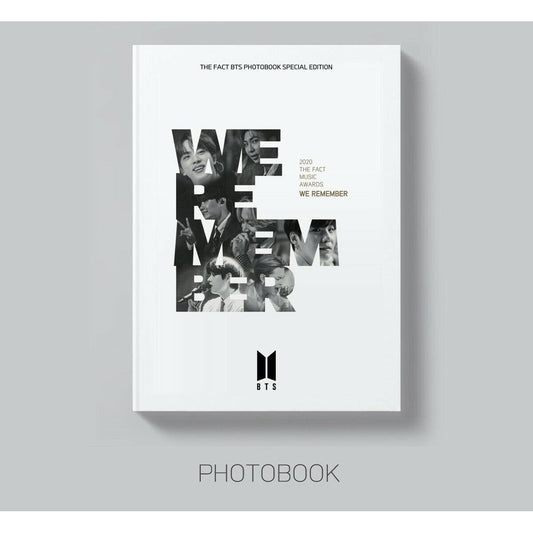 [PRE-ORDER] The Fact BTS Photobook Special: WE REMEMBER Limited Edition (Sealed) - Macalde