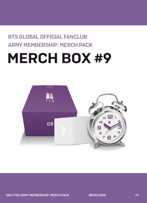 [PRE-ORDER] BTS Merch Box 9 - Macalde