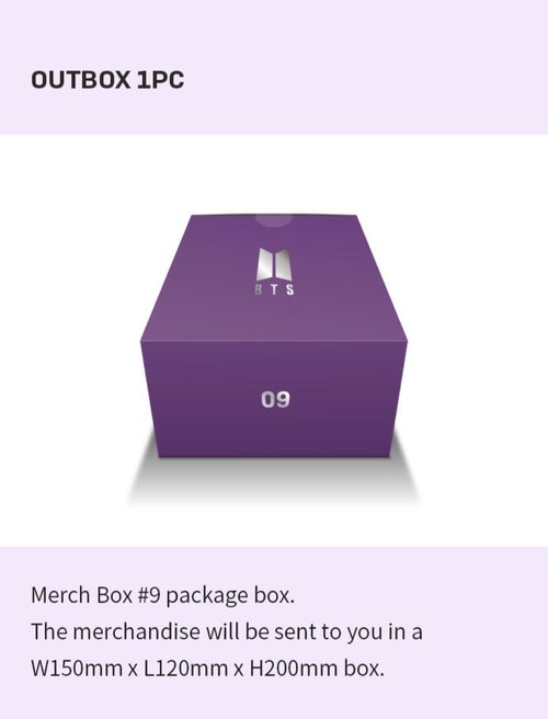 [PRE-ORDER] BTS Merch Box 9 - Macalde