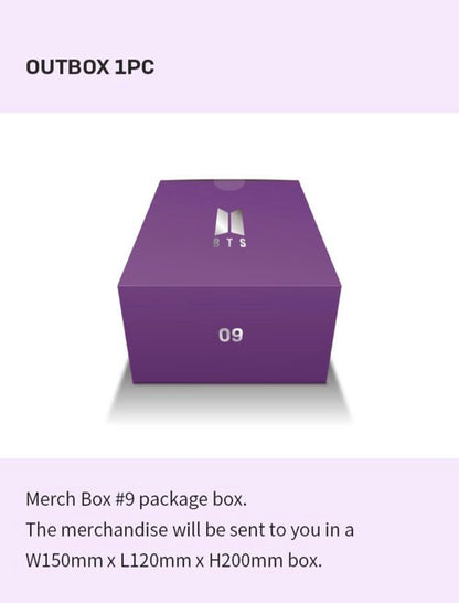 [PRE-ORDER] BTS Merch Box 9 - Macalde