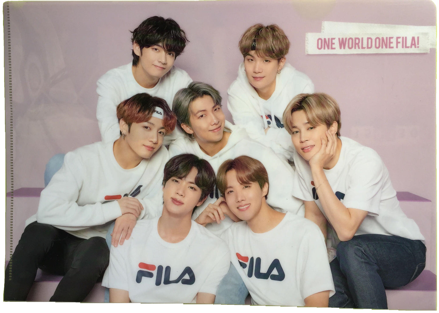 [ONHAND] BTS x Fila L Folder - Macalde