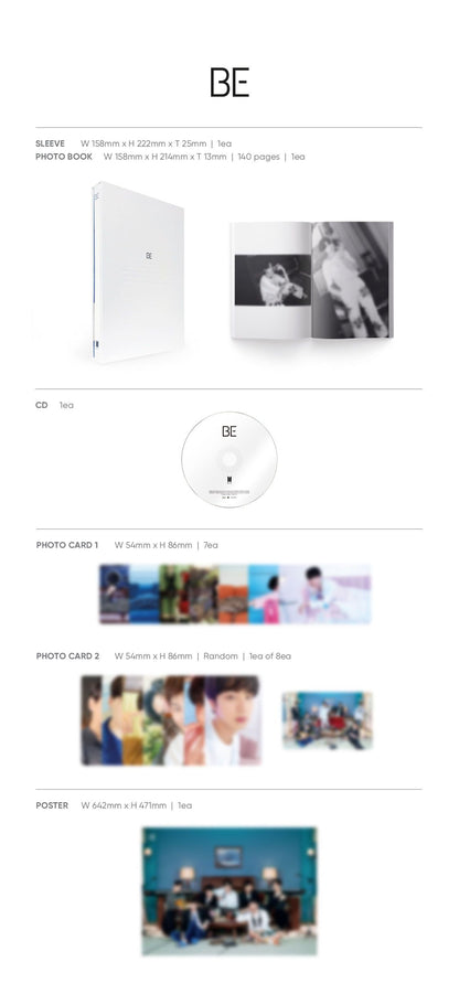 [PRE-ORDER] BTS BE Essential Edition Album (Sealed) - Macalde